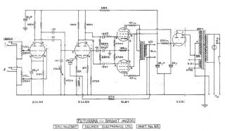Futurama Bassist Major schematic circuit diagram